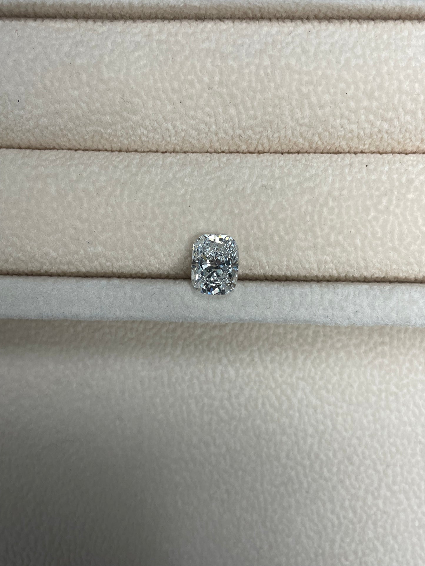 2 Ct IGI Certified Lab-Grown Diamond Elongated Cushion Cut Stone