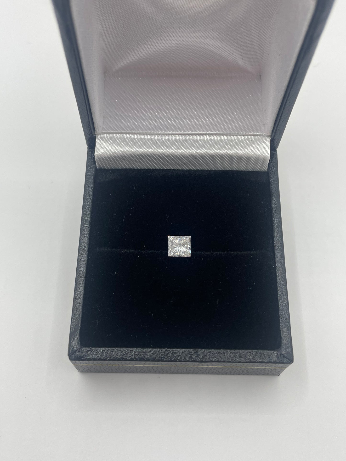 0.71 Ct GIA Certified Natural Diamond Princess Cut Stone