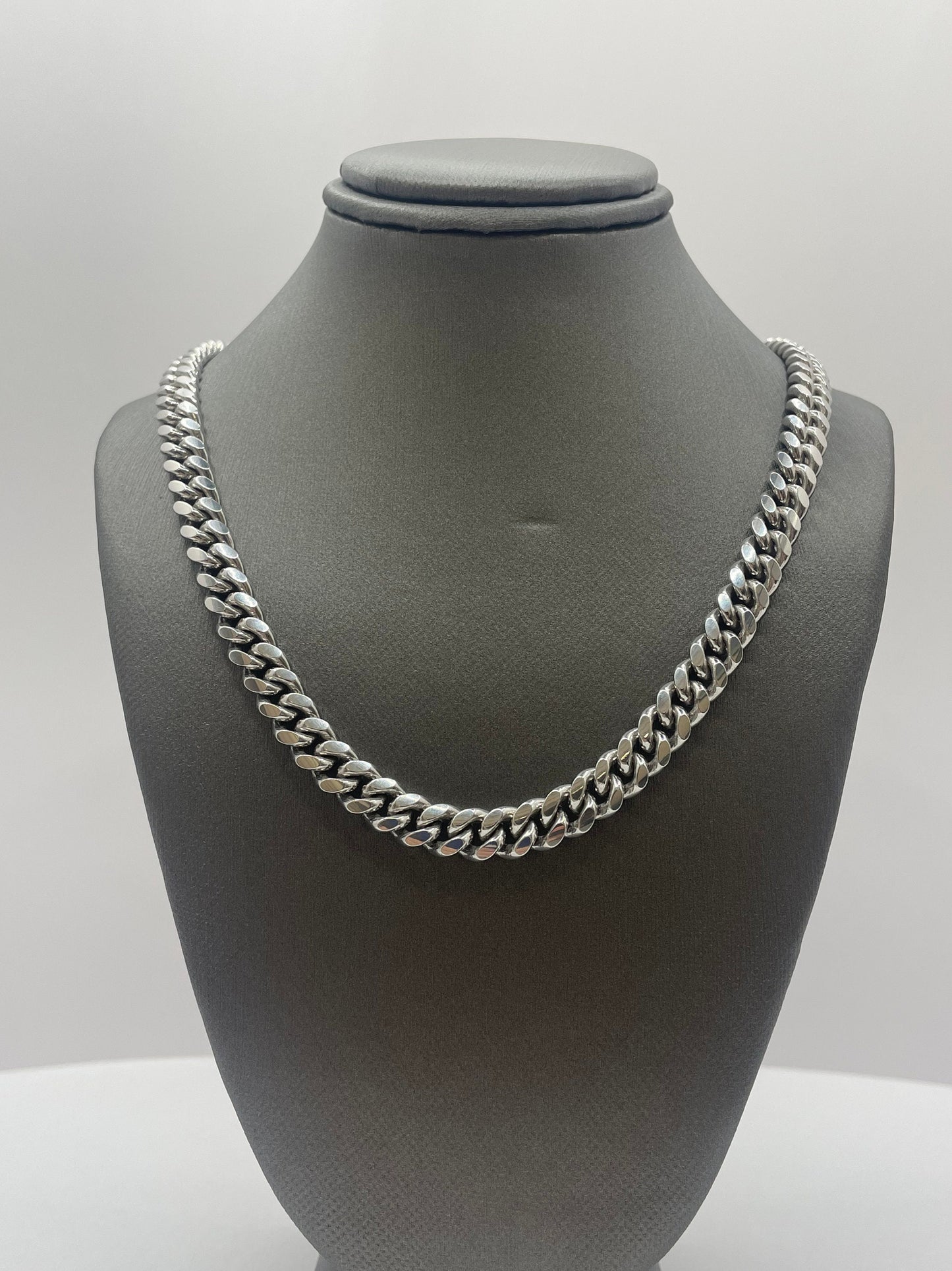 Miami Cuban Link Chain .925 Silver 24 inch