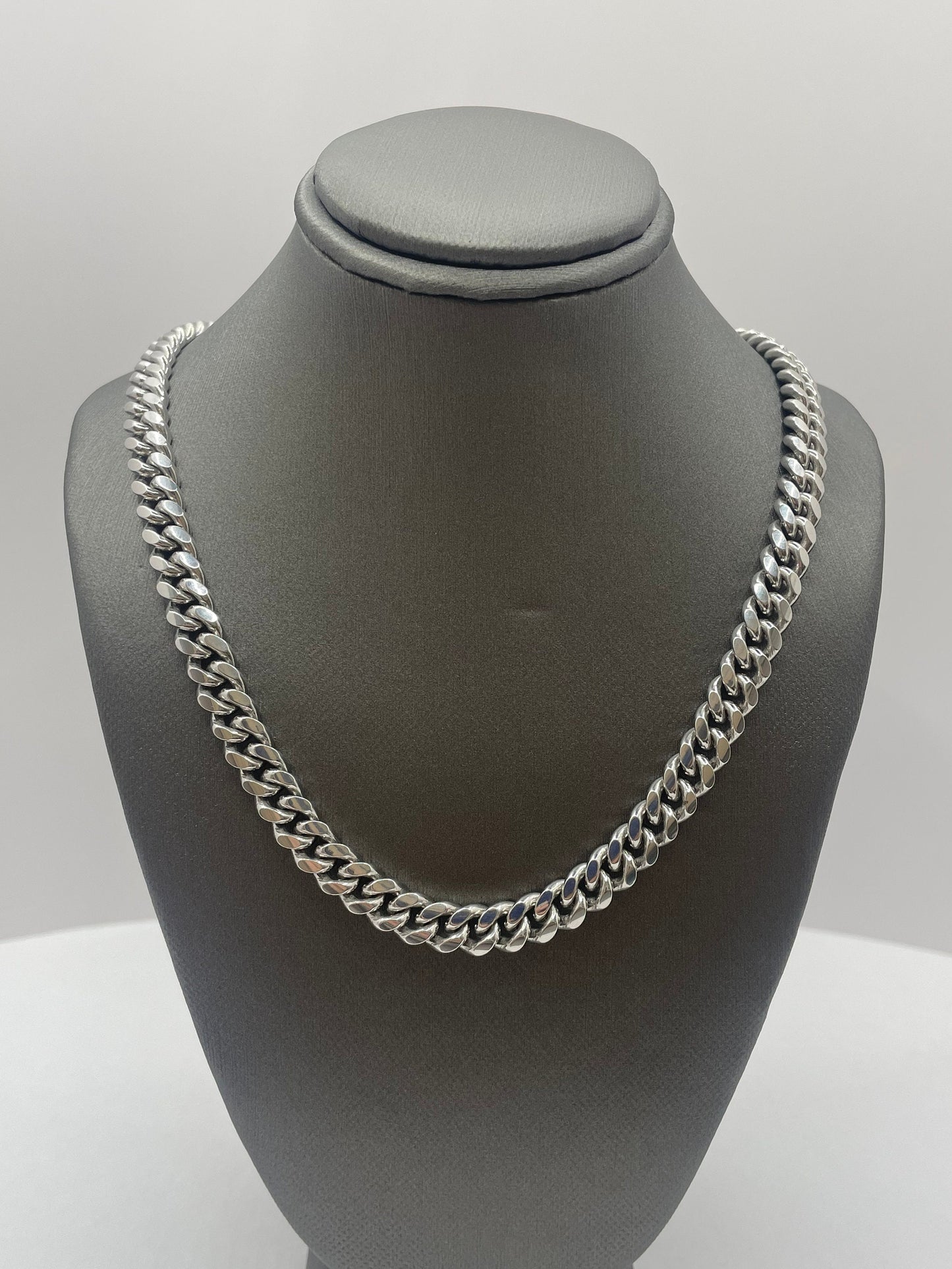 Miami Cuban Link Heavy Chain .925 Silver 20 inch