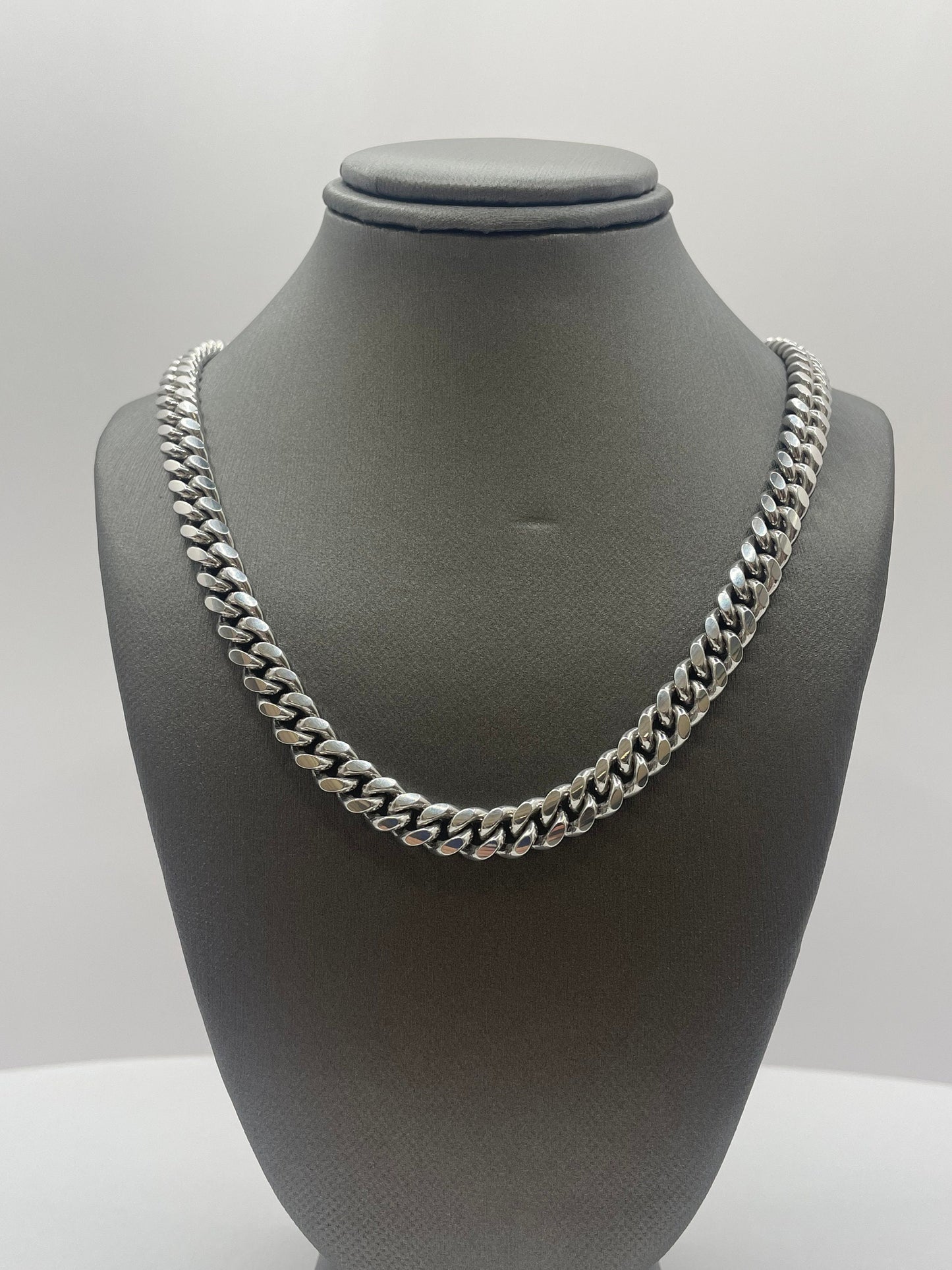 Miami Cuban Link Heavy Chain .925 Silver 20 inch