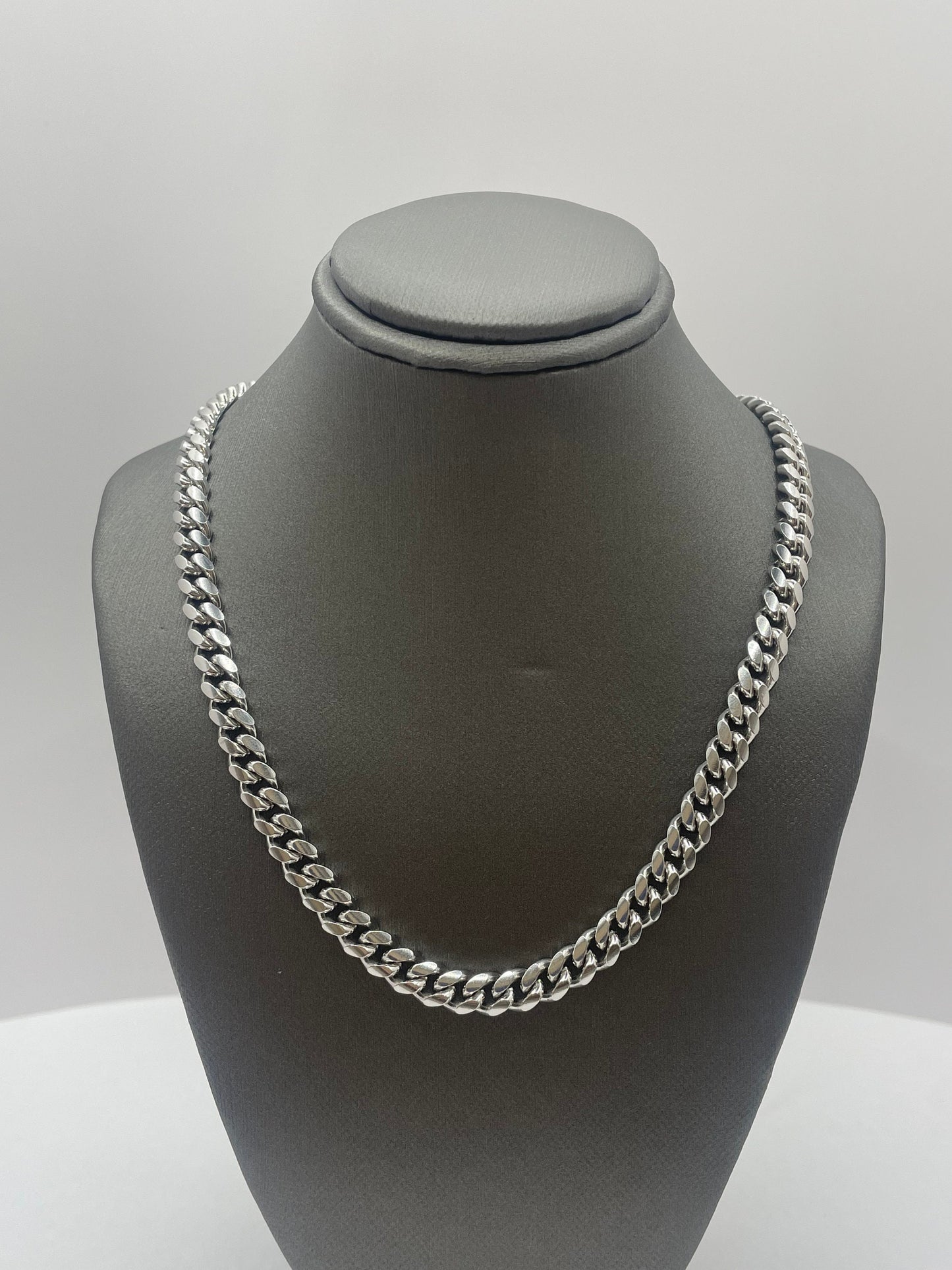 Miami Cuban Link Chain .925 Silver 20 inch