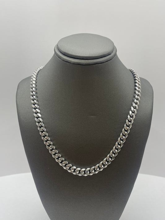 Miami Cuban Link Chain .925 Silver 20 inch