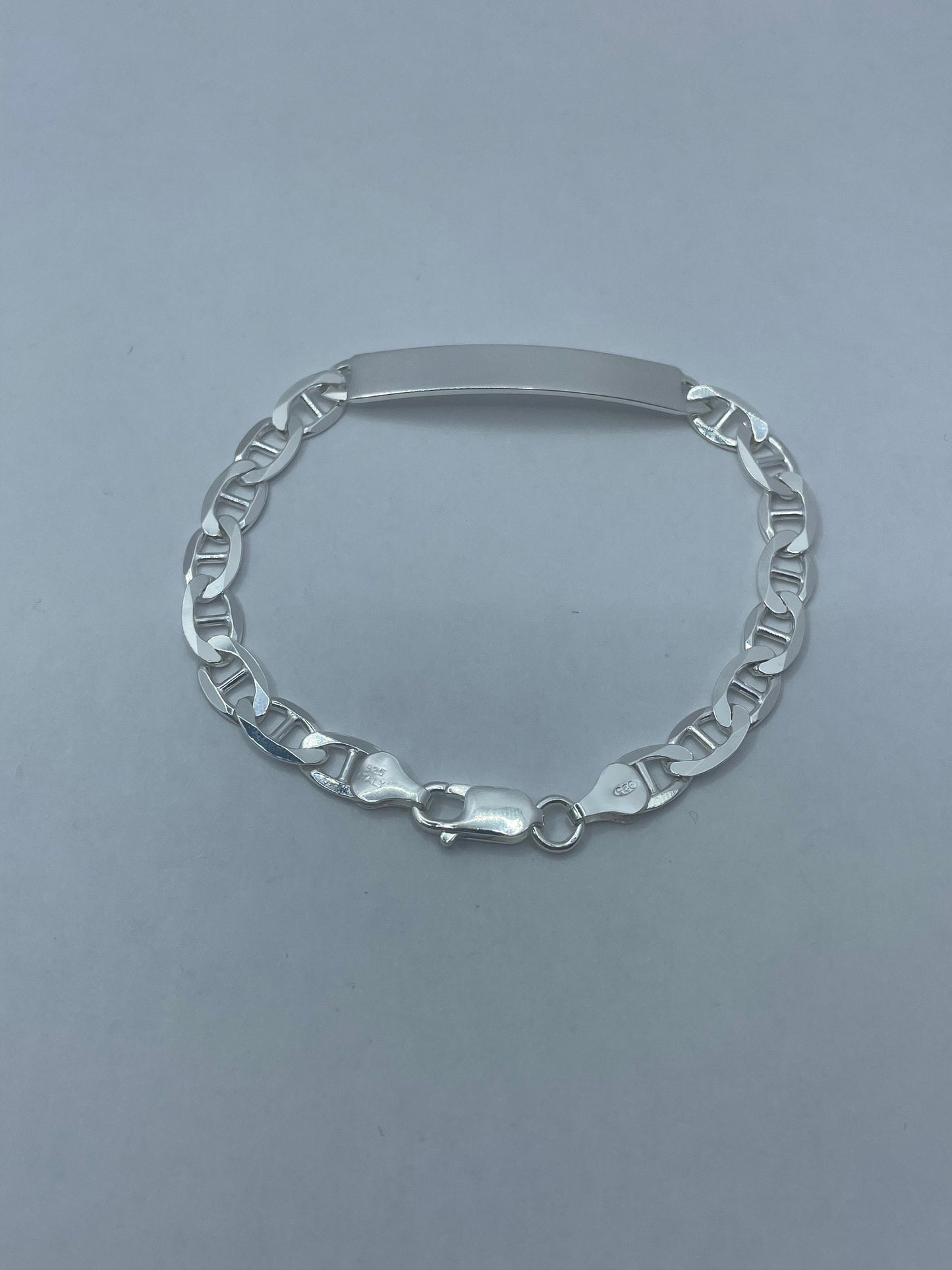 Mariner Link ID Bracelet .925 Silver 8 inch