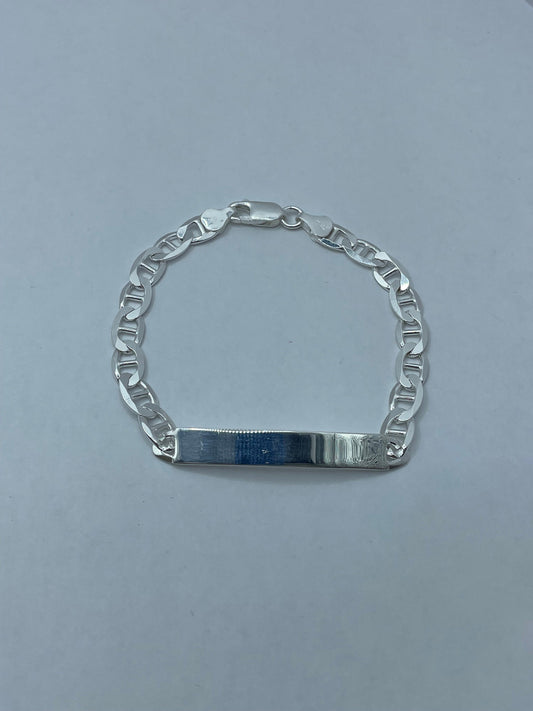 Mariner Link ID Bracelet .925 Silver 8 inch