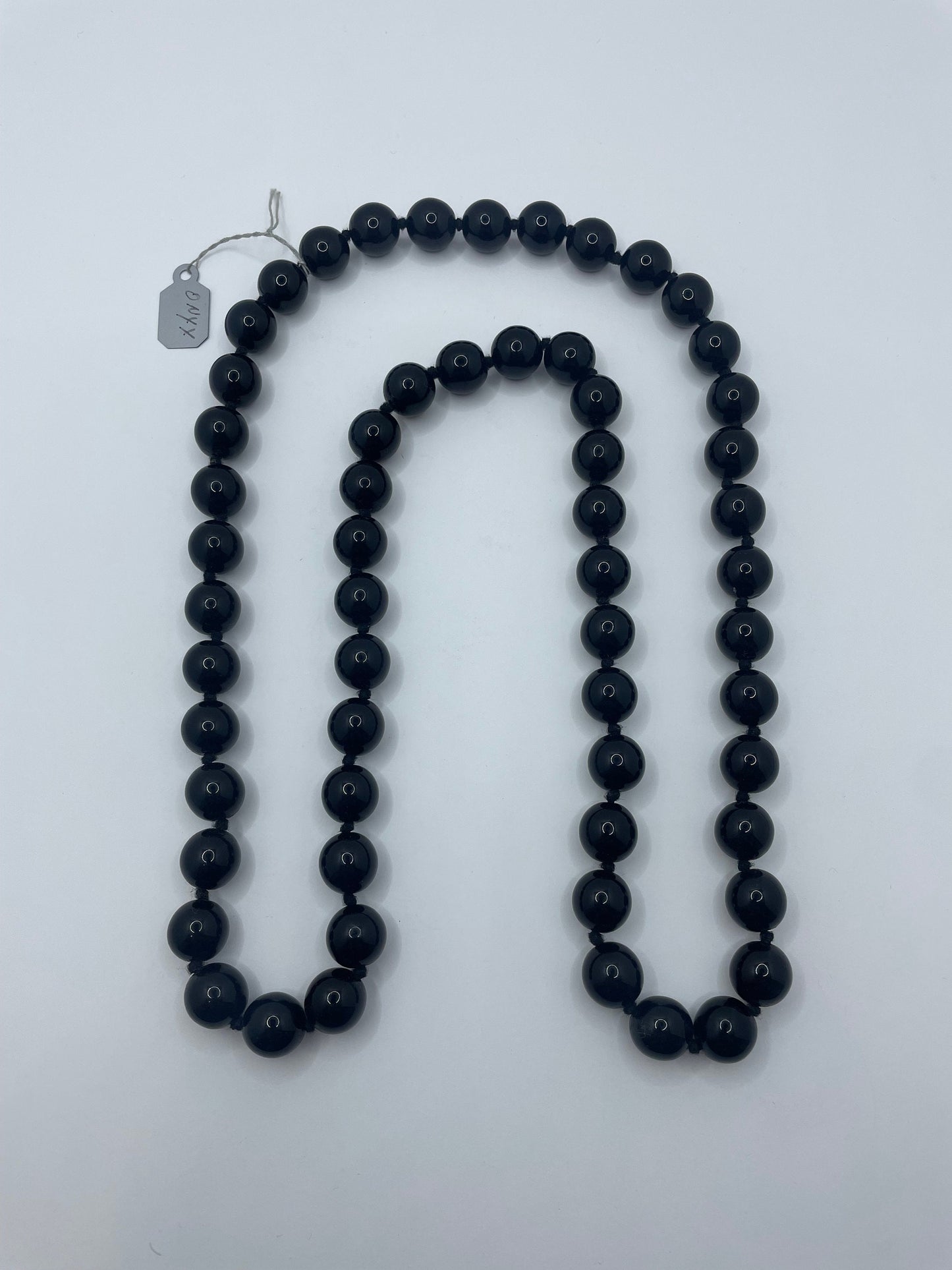 Onyx Beaded Necklace