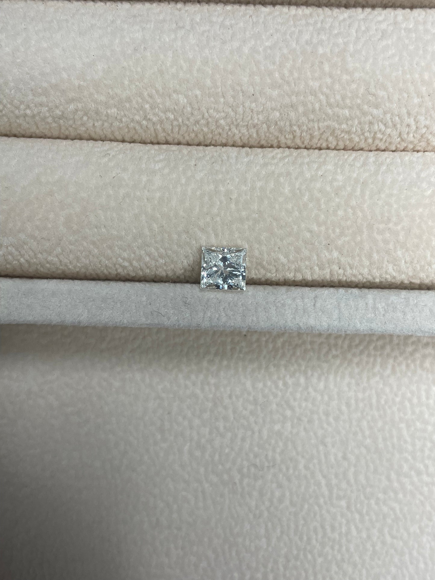 1.01 Ct GIA Certified Natural Diamond Princess Cut Stone