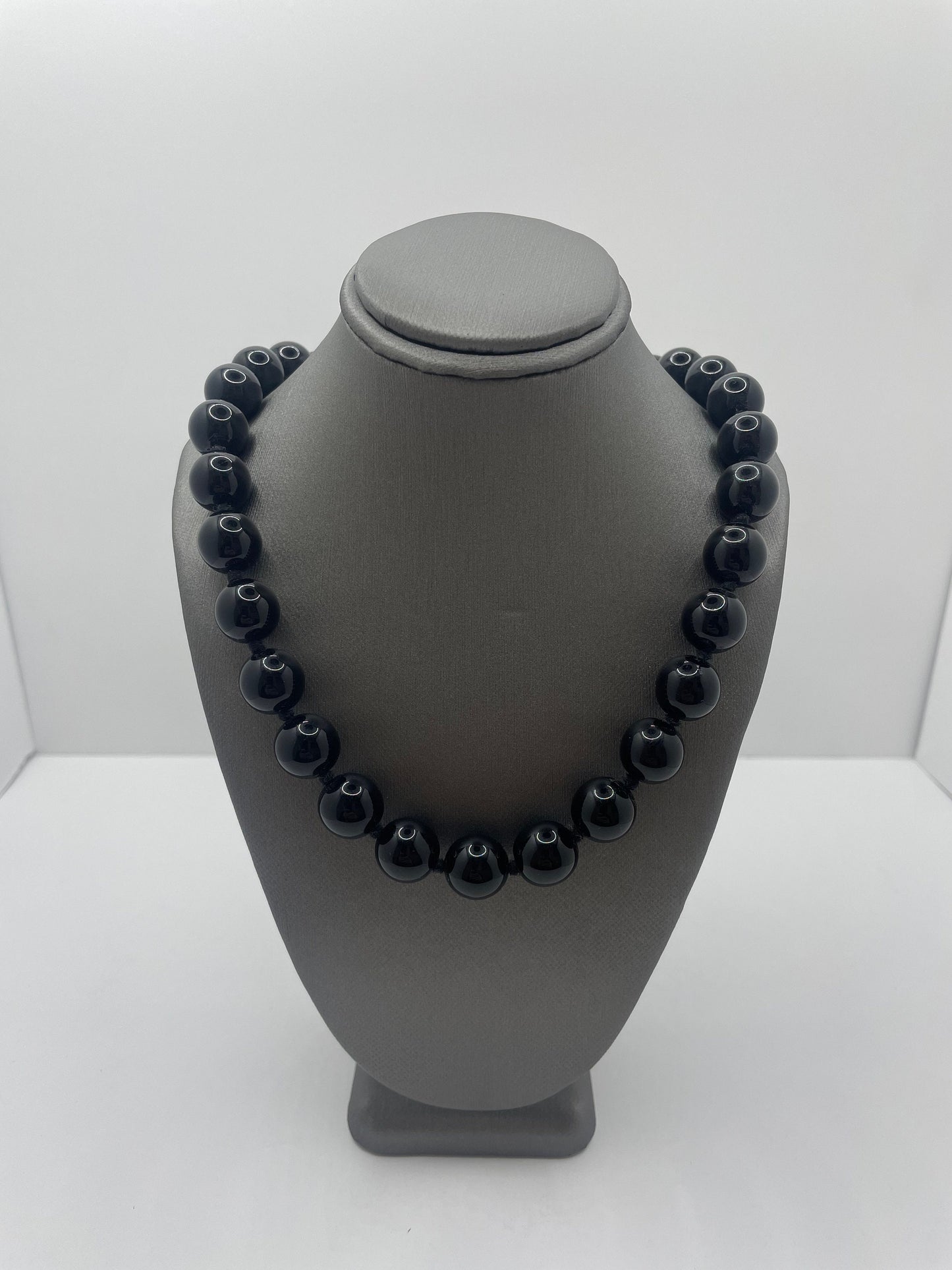 Onyx Beaded Necklace