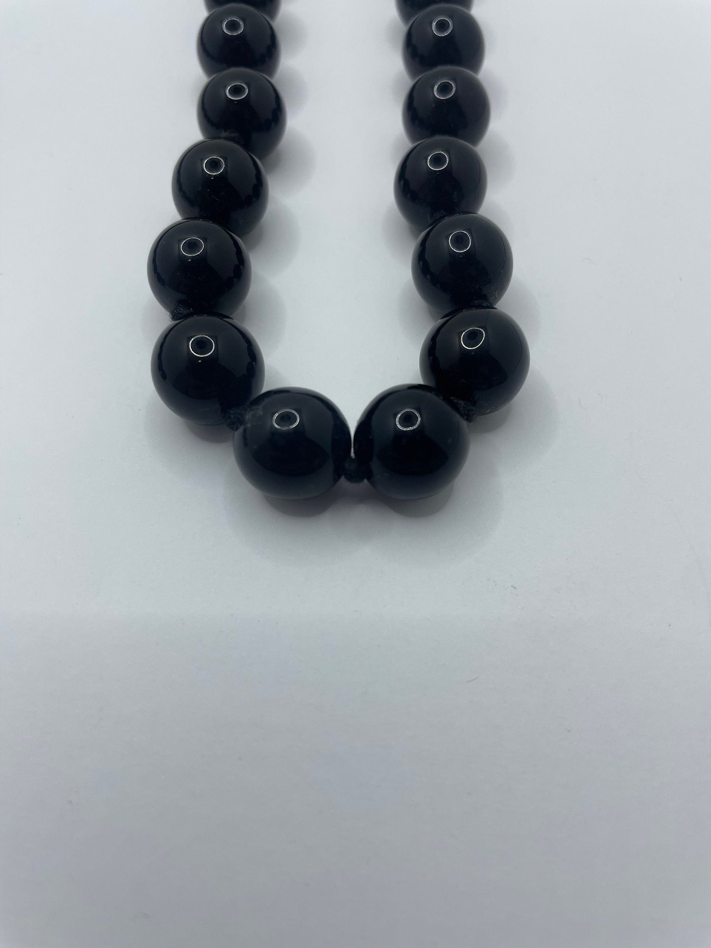 Onyx Beaded Necklace